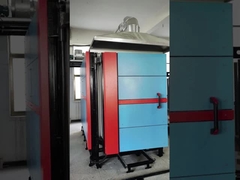 Modo de controlo totalmente automático Forno industrial para vidro cerâmico e metal