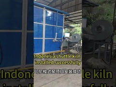 Forno de transporte de cerâmica/vidro/metal com dimensão interna personalizada e modo de controlo totalmente automático