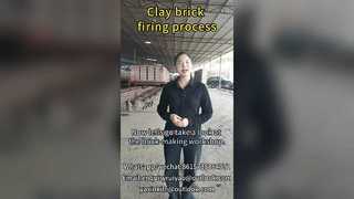 Forno túnel para processo de queima de tijolos de barro